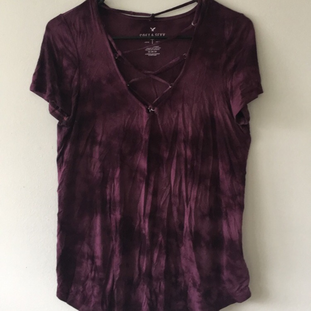 Soft & Sexy AE Maroon Tee